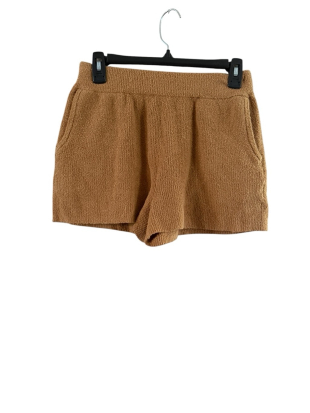 Women's Madewell Brown Knit Pull-On Shorts XXS - Picture 2 of 10